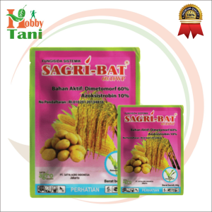 SAGRI - BAT 40 Gr ( Dimetomorf 60% + Azoksistrobin 10 % ) Fungisida Sistemik