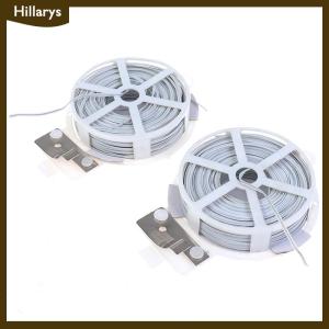 [Hillarys] 1Pc (50m) White Multi-Function Sturdy Garden Plant Twist Tie with Coated Wire