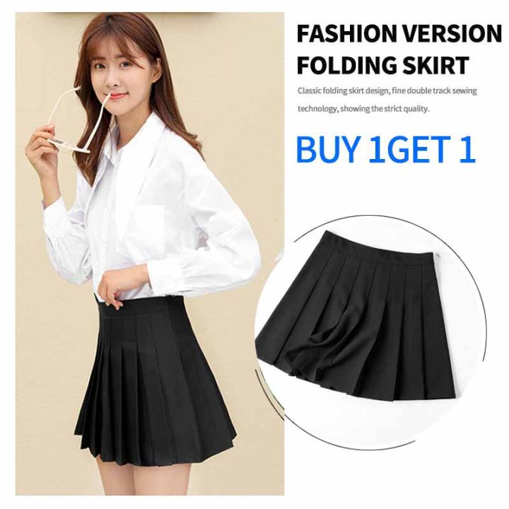 Pleated skirt clearance lazada