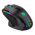 FIREWOLF RGB Gaming Rechargeable Wireless and Wired Gaming mouse BM520. 