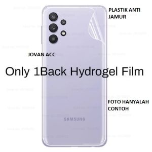 TECNO POVA 6 POVA 6 PRO POVA 5 PRO POVA 5 POVA NEO 3 ANTI GORES BELAKANG CLEAR BENING HYDROGEL SKIN GARSKIN ANTI JAMUR