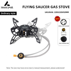 Mount Peak Butane Stove Outdoor Windproof Portable Cassette Folding Infrared Camping Stove Home Cooking Stove Multipurpose Picnic Stove