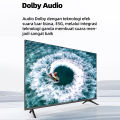 Hisense 32 inch - FS - 32E5G Android 11 - HD - TV LED Bezelless Design - Dolby Audio - Youtube/Netflix/Prime video - Casting - Sports & Game mode - Wifi - USB - HDMI - Clean View. 