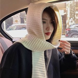 NOER Dày Mũ Beanie dệt  Ấm áp DệT  Mũ trùm đầu Chất lượng cao Mũ Balaclava mùa đông Phụ nữ
