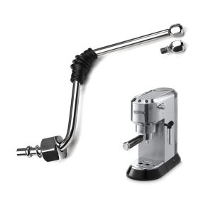 Stainless Steel Steam Wand Compatible With Delonghi EC685 Espresso Machine With Single And Triple Hole Tip Nozzles