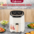 Nồi chiên không dầu FUJIHOME A4EW dung tích 4.5l,  vỉ chiên phủ chống dính - Công suất 1400W - Bảo hành điện tử 18 tháng. 