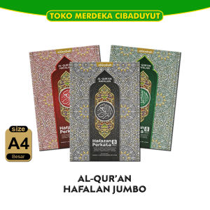 Al Quran Hafalan Hafazan 8 Blok Perkata Metalize 617hal A4 | alQosbah