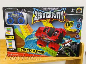 53.[SEDIA STOK ADA]Permainan Kereta Roller Coaster Zero Gravity Luminous Roller Coaster Car Educational Toys - 夜光轨道车益智玩具