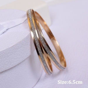 [fenggongshuode] Luxury Round Bracelet For Women Frosted Women Bracelet Double Line Bracelet Jewelry