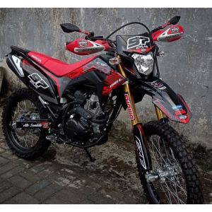 Decal/Stiker crf150L/Klx Bf/DTracker/WR155/Gordon full body(Bisa ganti warna+nama+no)