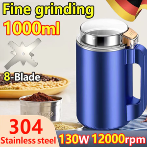 Kitchen Household Electric Grinder Portable 1000ml Electric Grinder Strong Power Powder Machine 磨粉机研磨机