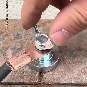 Sacesr Welding tool accessories welding machine grounding clip copper/iron connector strong grounding device 9H4B3