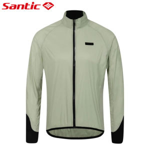 Santic Áo khoác đi xe đạp nam nữ Kem chống nắng chống thấm nước thể thao ngoài trời Áo gió xe đạp