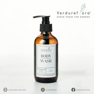 DAILY CLEANSE BODY WASH 100% Organic/Natural Ingredients with Peppermint Lavender Sweet Orange Essential Oil