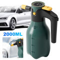 2L Electric Car Wash Spray Bottle Large Capacity Car Clean Washer Sprayer Foaming Pump Sprayer for Car Window Cleaning. 