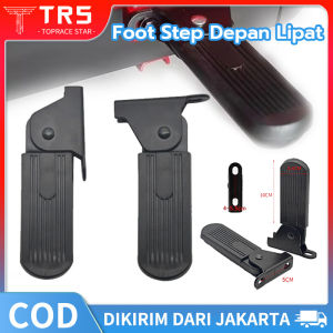 1 Pasang Footstep Front Depan Lipat / Pijakan Kaki Depan Universal Sepeda Listrik 1 Set