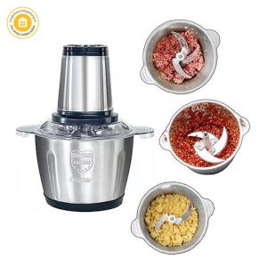 Máy Xay Thịt Cối Inox 250W Dung Tích 2L Công Suất Lớn