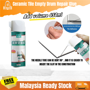 650ml Tile binder Tile adhesive water-based odorless 0-irritation tile glue super glue floor tiles wall tiles wooden floors marble and skirting tiles can be used