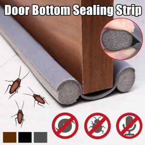 96cm Flexible Door Bottom Sealing Strip Guard Sealer Stopper Weatherstrip Wind Dust Blocker Protector For Home Bedroom