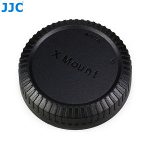 JJC Body Cap and Rear Lens Cap Cover Kit for Fuji Fujifilm X Mount Camera and Fujifilm Fujinon Lenses 2 Pack