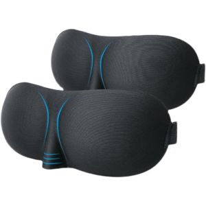 3D Stereo Comfortable Blackout Adjustable Shading Eye Mask Men and Women Travel Home Outdoor Sleeping