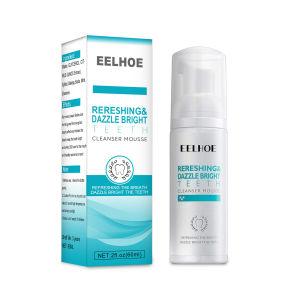 Eelhoe Bright Teeth Cleanser Mousse Removes Fresh Mousse Stains Plaque Bright Tool Teeth New Mint Mousse Foam Toothpaste 60ml