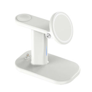 25W 3 Trong 1 Từ Sạc Không Dây Đứng Cho Iphone 14 13 12 Pro Max Đồng Hồ Airpod Nhanh Chóng Sạc Trạm