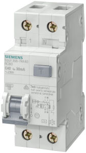 (SPECIAL PROMOTION) Siemens RCBO Residual Current Breaker with Over-Current 32A - 63A 2POLES