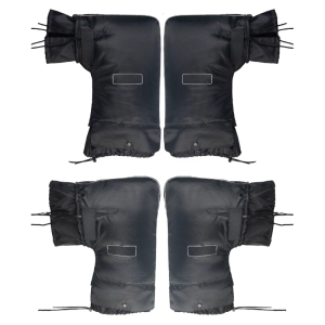 Handlebar Mittens Cold Weather Mountain Bike Handlebar Mittens Windproof & Coldproof Commuter Bike Bar Warmer Cover