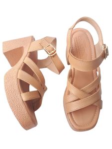 giày xăng đanh nữ cao gót da bò thật cao cấp VI VI .Đế cao 8 phân êm nhẹ