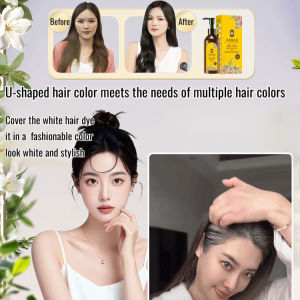 Hair Dye / Hair Color / 30-Second Fast Plant Cream / Nourishes Hair Damage-Free Fast Even Coloring / Home Use Adult Female Lazy Anyone