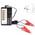 1set Electric Shock Nipple Clamps Breast Massager SM Bondage E-stim Clitoriss Clips Electro  Stimulation Sex Games. 