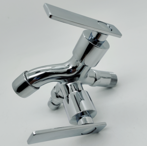 FOJO Wall Mounted Faucet Kitchen Faucet Stainless Steel Cold Tap Kitchen Faucet Flexible 360 Degree Rotatable Kitchen Faucet Two Effluent Modes Spout Sink Mop Laundry Sink Faucet send hose