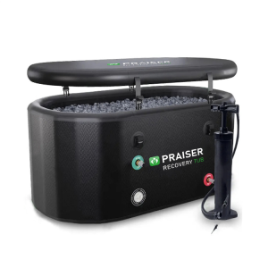 อ่างอ่างอาบน้ำแบบพับเก็บได้สำหรับผู้ใหญ่ฝักแช่น้ำแข็งแบบพกพาพร้อมปั๊มน้ำเย็น