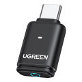 BLUETOOTH AUDIO TRANSMITTER (อุปกรณ์ส่งสัญญาณเสียงผ่านบลูทูธ) UGREEN BT501 (45008). 