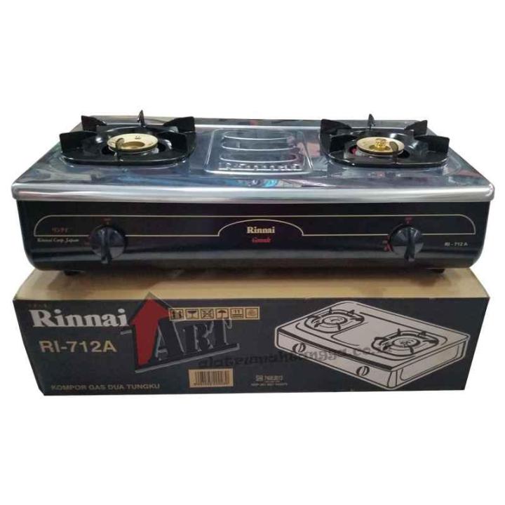 KOMPOR GAS RINNAI JUMBO RI-712A Kompor Gas Tungku Stainless