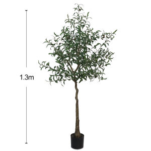 Pohon Zaitun Artificial 160cm Pohon Palsu Olive / Bunga Palsu Pohon Zaitun / Premium Artificial Olive Cabang 20 / Bunga Plastik Tanaman Hias Dekorasi