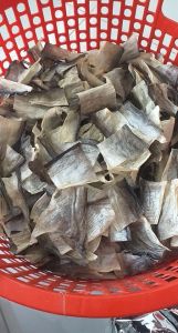 500 da cá sấy khô chưa qua chế biến