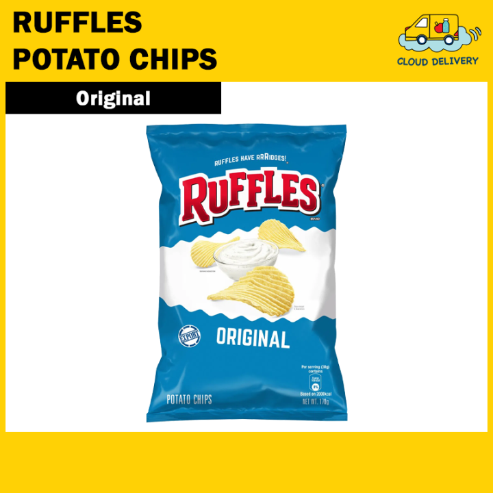 Ruffles Potato Chips 170g - Original