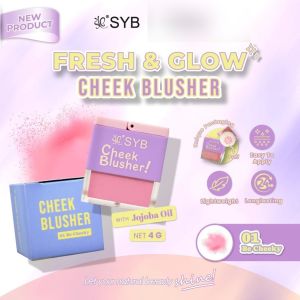 SYB Cheek Blush Blusher - Blush On Fresh and Glow - Syb Blush On - Virgo Shoop