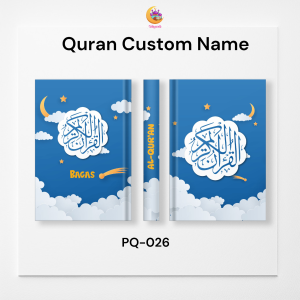 Al-Quran Custom Nama Terjemahan Non Terjemahan A5 Hadiah Pernikahan Kado Mahar Ulang Tahun Istiqomah