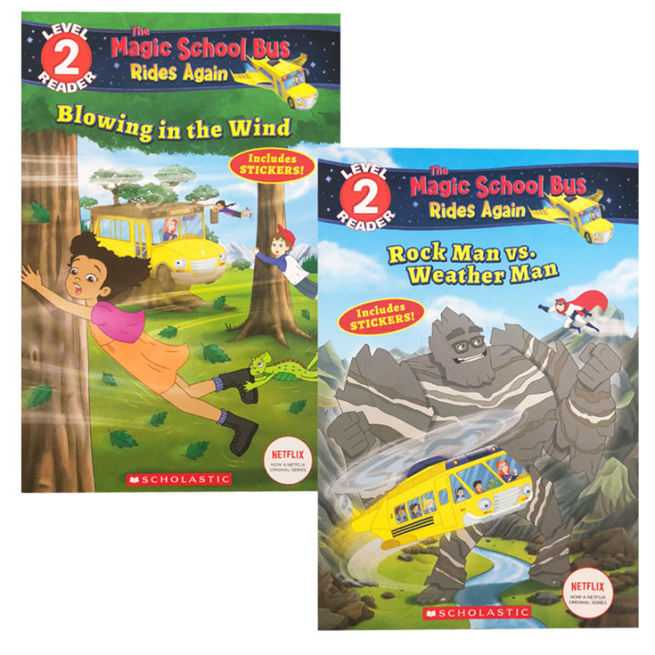 milu%20Picture%20Book%20The%20Magic%20School%20Bus%20Rides%20Again%20Scholastic%20Reader%20Level%202%20Children's%20Bridge%20Book%20-%20Image%205