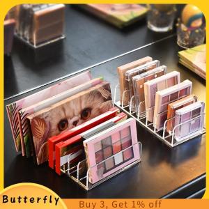 Butterfly Acrylic Compact Eyeshadow Palette Organizer Display Tray Storage Box Cosmetics Rack Makeup Tools Holder Drawer Organizer