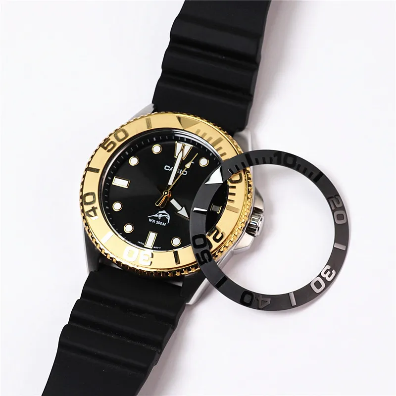 Yacht-Master Ceramic Bezel Insert For Casio Duro MDV106-1A MDV107