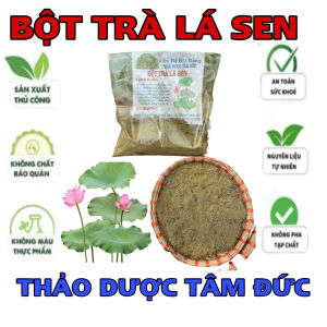 100g bột trà lá sen sấy khô