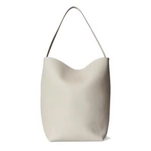 (Ac)The Row Large capacity bucket bag lychee grain cowhide tote shoulder bag women fashion all high-grade sense