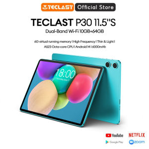 P30 10.1 inch Android Tablet 10GB RAM + 64GB Storage 1TB Expandable 1.8GHz Octa-Core CPU WiFi 6 BT5.4 Widevine L1 GMS Certified 6000mAh Battery Type-C 1280x800 IPS Display