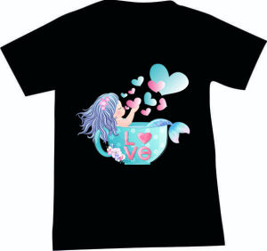 STORY KIDS atasan anak perempuan tangan pendek ukuran 1-10 tahun DTF A-1162