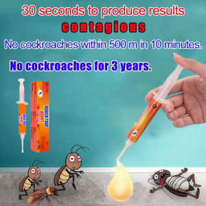 【Effective range 300 meters】cockroaches killer cockroaches repellent  lipas killer cockroach bait cockroaches trap 蟑螂药