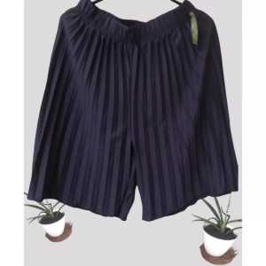 CELANA WANITA DEWASA PENDEK JUMBO HOTPANTS PLISKET REMPEL BESAR BB 40-100KG- CELANA PENDEK SANTAI